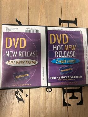 Blockbuster DVD New Release - Full Week / 2-Night Rental